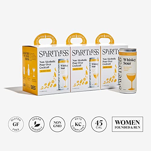 Whiskey Sour Mocktail Mixer - Non-GMO & Vegan