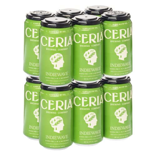 Ceria Brewing Indiewave Alcohol-Free IPA (12oz, 12 pack)