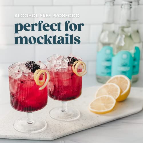 Gruvi Non-Alcoholic Sparkling Wine, Dry Secco, 8-Pack