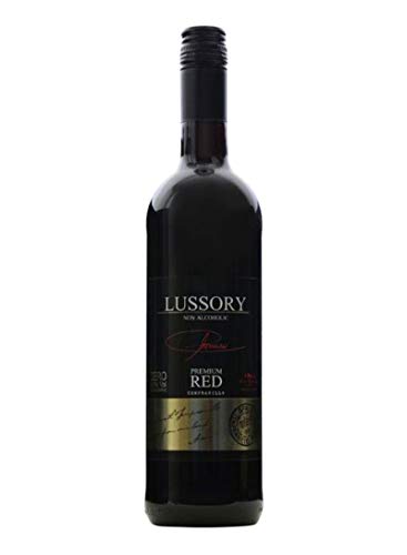 Lussory Premium Tempranillo Alcohol Removed 0.0% Dealcoholized Red Alternative From Spain, Low Calories, Low Sugar, Halal Certified (750ml, 1 Bottle)