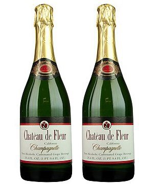 2 Pack Chateau De Fleur Sparkling Wine Alternative