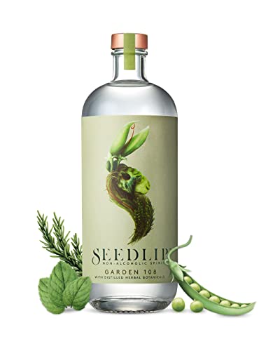 Seedlip Garden 108 - Non-alcoholic Spirit | No Calories, No Sugar | 23.7oz