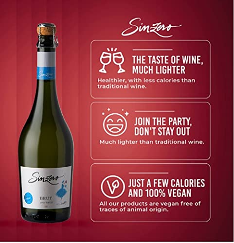 SINZERO Sparkling Brut - Non-Alcoholic Champagne Alternative