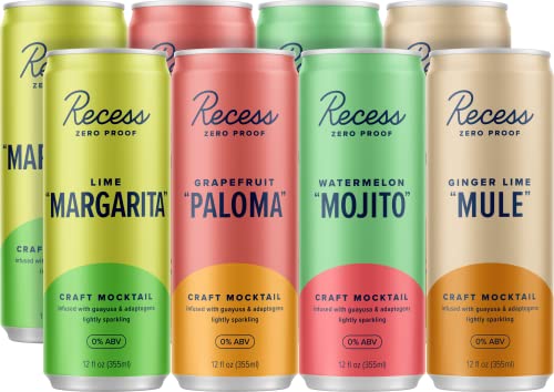 Recess Zero Proof Sampler: Craft Mocktails with Adaptogens