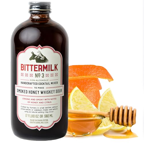 Bittermilk Smoked Honey Whiskey Sour Mix - All Natural Non-Alcoholic