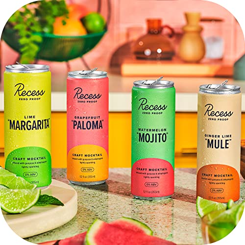 Recess Zero Proof Sampler: Craft Mocktails with Adaptogens