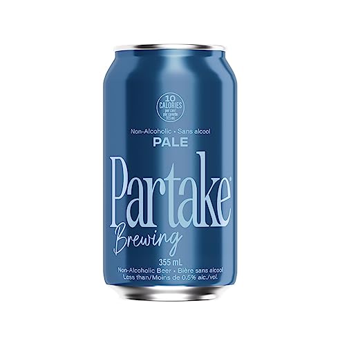 Partake Brewing NA Craft Brew, Pale Ale, 24 Pack