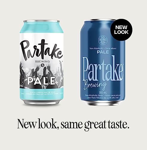 Partake Brewing NA Craft Brew, Pale Ale, 24 Pack