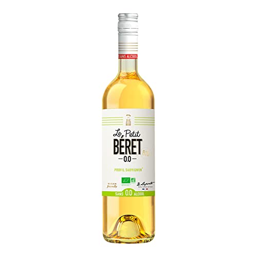 Organic Vegan Sauvignon Blanc Non-Alcoholic White Wine (750ml)
