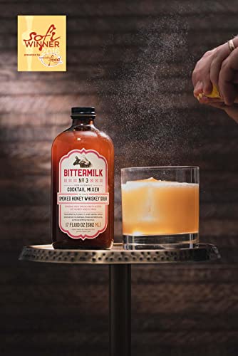 Bittermilk Smoked Honey Whiskey Sour Mix - All Natural Non-Alcoholic