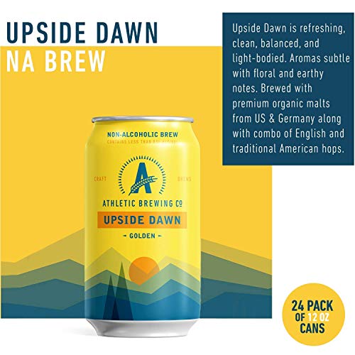 Athletic Brewing Non-Alcoholic Beer - 6 Pack Golden