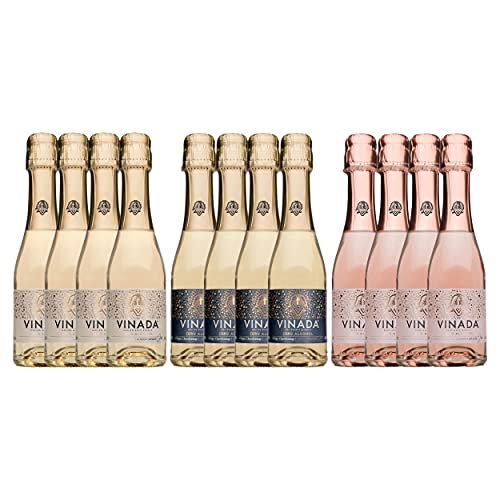 Non Alcoholic Wine Variety Pack - 12 Bottles (200ml)