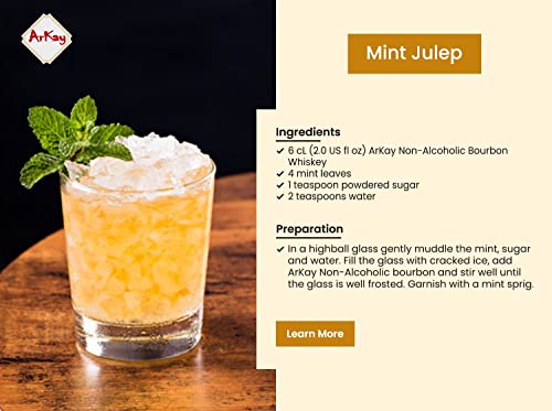 ArKay Non-Alcoholic Bourbon Whiskey | Classic Flavor Replacement