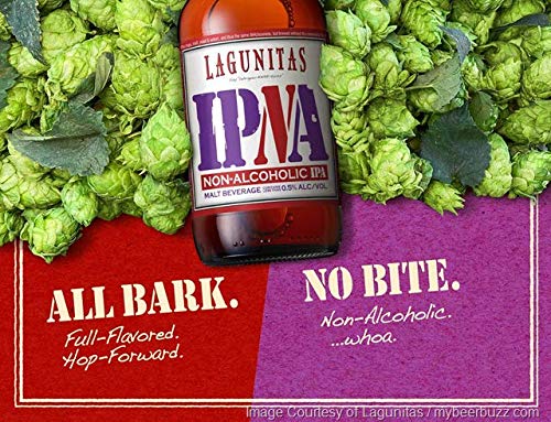 Lagunitas IPNA IPA: Non Alcoholic, Full Flavored - 6 Pack