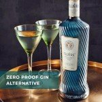 FLUÈRE Original GIN ALTERNATIVE – Floral Blend, Non-Alcoholic Distilled Spirit with Juniper, 23.7 Fl Oz | Low Calories | Created for cocktails | Coriander Seed, Juniper berries, Lavender and Lime peel