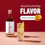 RITUAL ZERO PROOF Whiskey Alternative | Award-Winning Non-Alcoholic Spirit | 25.4 Fl Oz (750ml) | Only 5 Calories | Sustainably Made in USA | Make Delicious Alcohol Free Cocktails