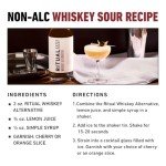 RITUAL ZERO PROOF Whiskey Alternative | Award-Winning Non-Alcoholic Spirit | 25.4 Fl Oz (750ml) | Only 5 Calories | Sustainably Made in USA | Make Delicious Alcohol Free Cocktails