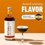 RITUAL ZERO PROOF Rum Alternative | Award-Winning Non-Alcoholic Spirit | 25.4 Fl Oz (750ml) | Only 5 Calories | Sustainably Made in USA | Make Alcohol Free Cocktails