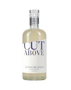 CUT ABOVE Zero Alcohol Agave Blanco | Premium Zero Proof Tequila Inspired | Non-Alcoholic Spirit | Alcohol Free Cocktails | 25.4 fl. oz. (750mL)