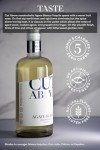 CUT ABOVE Zero Alcohol Agave Blanco | Premium Zero Proof Tequila Inspired | Non-Alcoholic Spirit | Alcohol Free Cocktails | 25.4 fl. oz. (750mL)