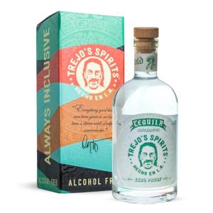 Trejo's Spirits Tequila Alternative - Non-Alcoholic Spirit - Zero Proof, Authentic Flavor, Natural Ingredients - Alcohol Free Drinks with Zero Calorie (Pack of 1)