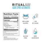 RITUAL ZERO PROOF Tequila Alternative | Award-Winning Non-Alcoholic Spirit | 25.4 Fl Oz (750ml) | Zero Calories | Sustainably Made in USA | Make Delicious Alcohol Free Cocktails
