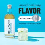 RITUAL ZERO PROOF Tequila Alternative | Award-Winning Non-Alcoholic Spirit | 25.4 Fl Oz (750ml) | Zero Calories | Sustainably Made in USA | Make Delicious Alcohol Free Cocktails