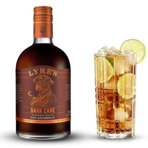 Lyre's Dark Cane - Non-Alcoholic Spirit - Dark Rum Style | Gold Medal Winner | 23.7 Fl Oz