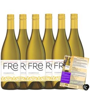Non-Alcoholic Chardonnay Experience Bundle, 6-Pack, 750ML