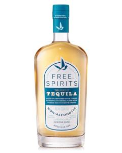 Free Spirits | The Spirit of Tequila | Non-Alcoholic, 750ml, Oaky Vanilla-Kissed, Smoky & Agave Notes, Ultra Low Calorie, Low Sugar, Vegan, Gluten Free, Mood Lifting Vitamins