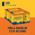 Athletic Brewing Co. Non-Alcoholic Beer - 6 Pack x 12oz