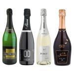 Non-Alcoholic Sparkling Wine Sampler - 4 750ml Bottles