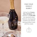 Non-Alcoholic Sparkling Wine Sampler - 4 750ml Bottles