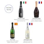 Non-Alcoholic Sparkling Wine Sampler - 4 750ml Bottles