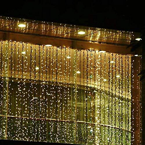 LED Curtain String Lights for Weddings and Home