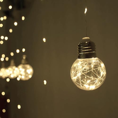 YOLIGHT 200 LED Twinkle Ball Curtain Lights