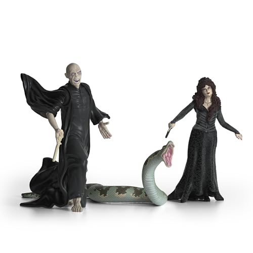 Schleich Voldemort, Nagini & Bellatrix Figurine