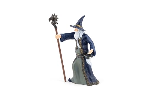 Hand-Painted Medieval Fantasy Wizard Figurine