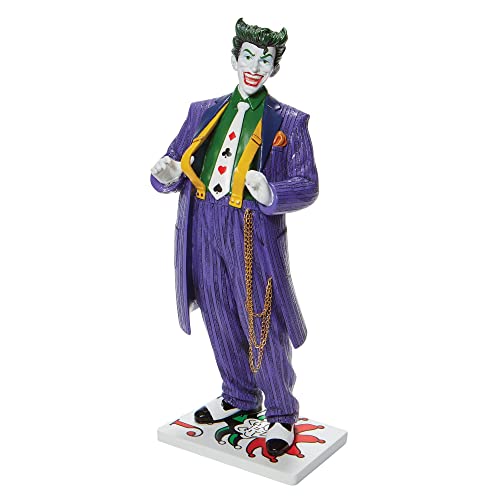 Enesco DC Comics Joker Figurine on Playing Card
