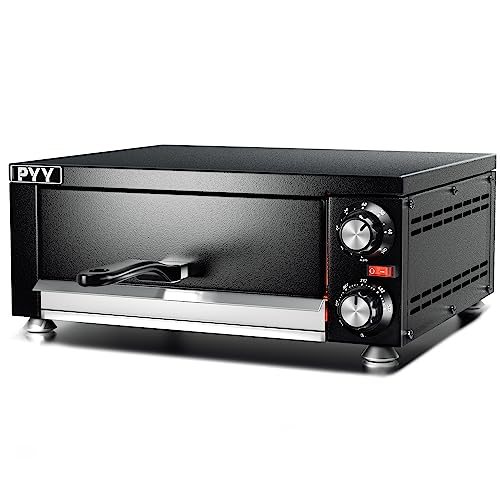 PYY Indoor Electric Pizza Oven with Crumb Tray