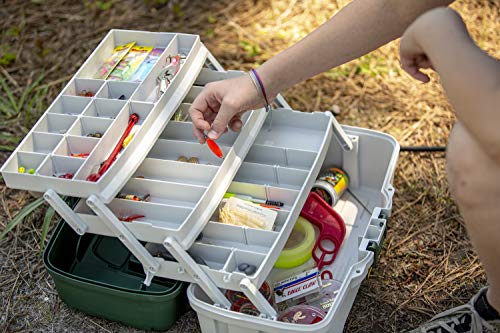 Plano 3-Tray Fishing Tackle Box, Dual Access