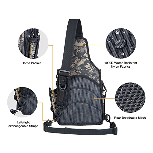 Water-Resistant Tackle Bag for Fishing and Camping