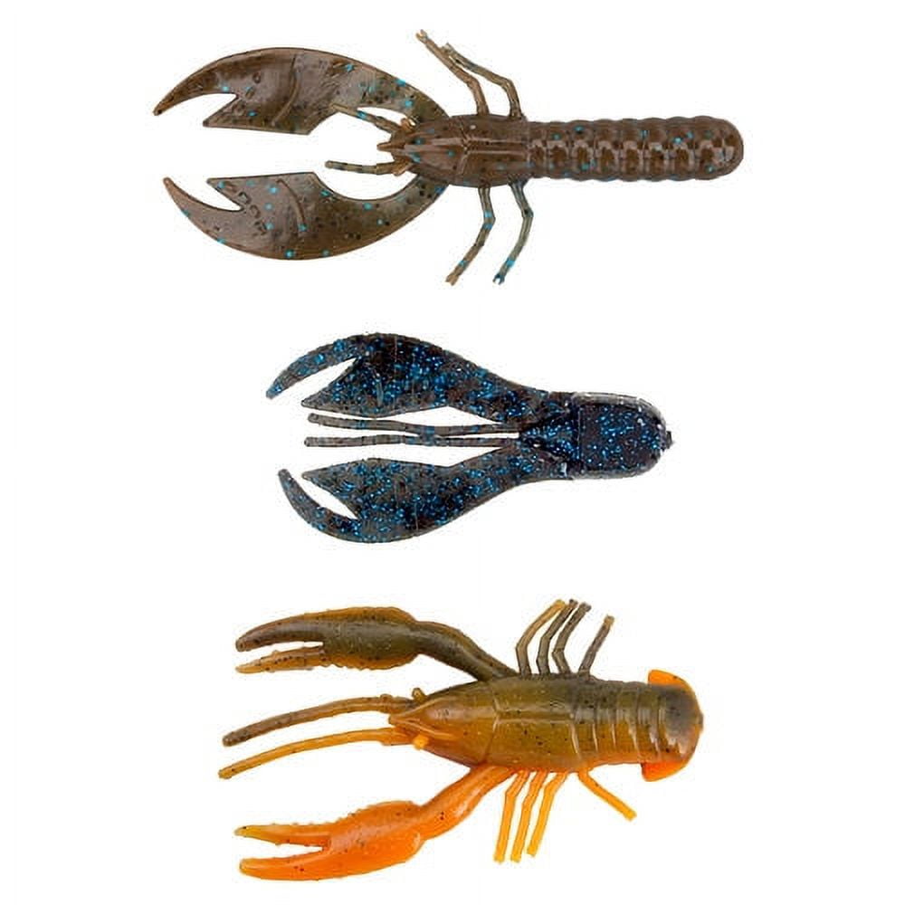 Mad Man Crawdad Soft Bait Lures 5-Pack
