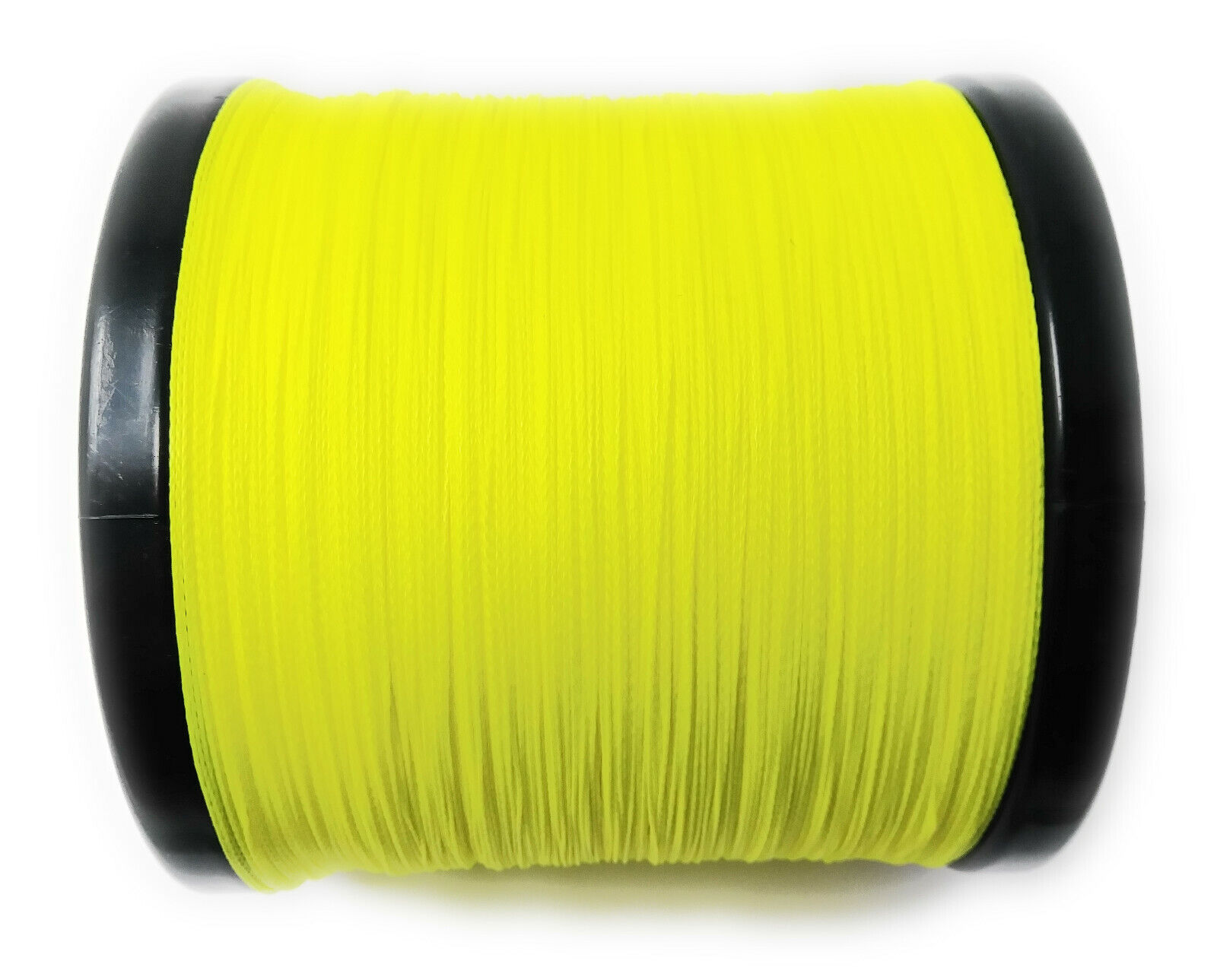 Hi-Vis Yellow Braided Fishing Line - 4/8 Strands