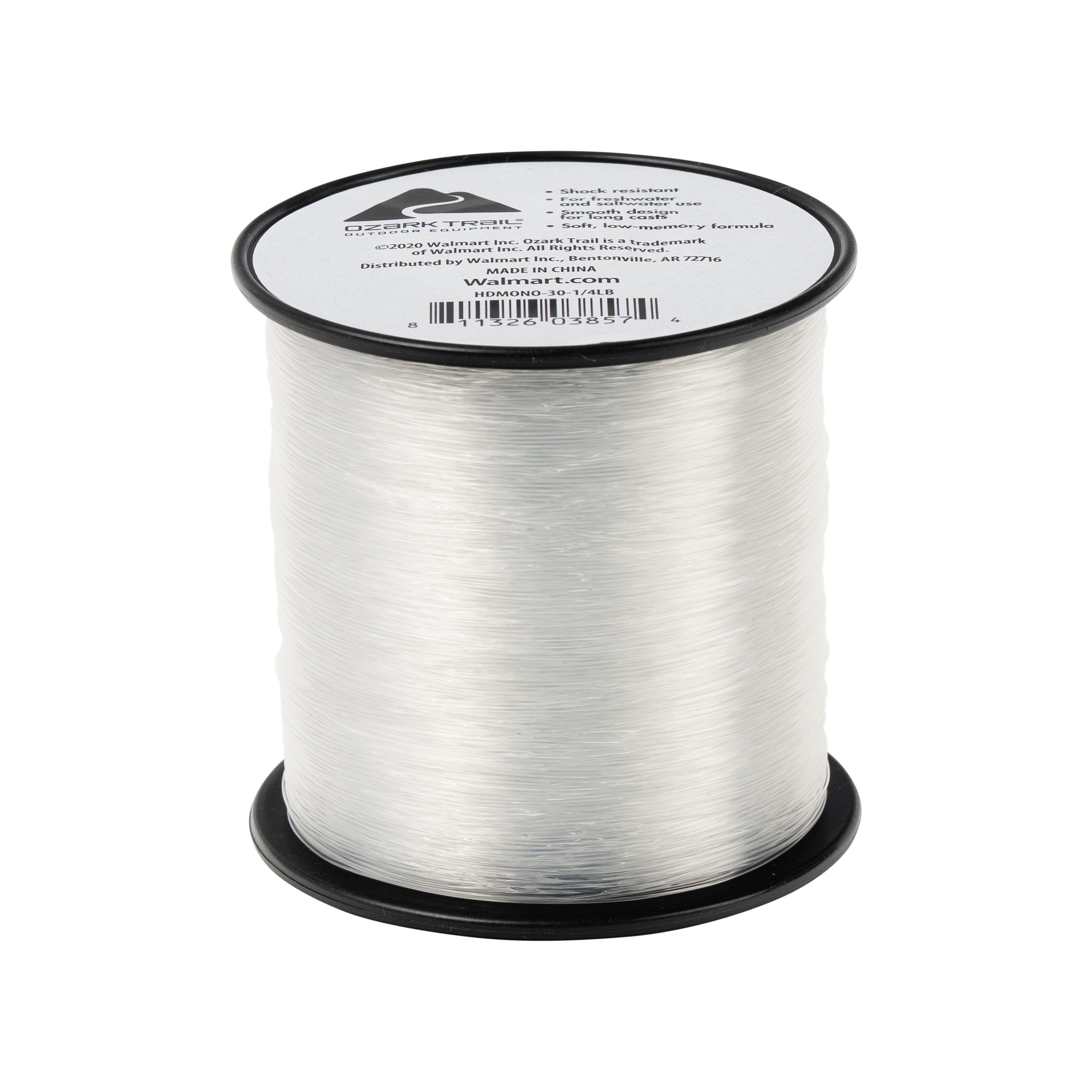 Ozark Trail 30lb HD Monofilament Fishing Line, 481 Yds