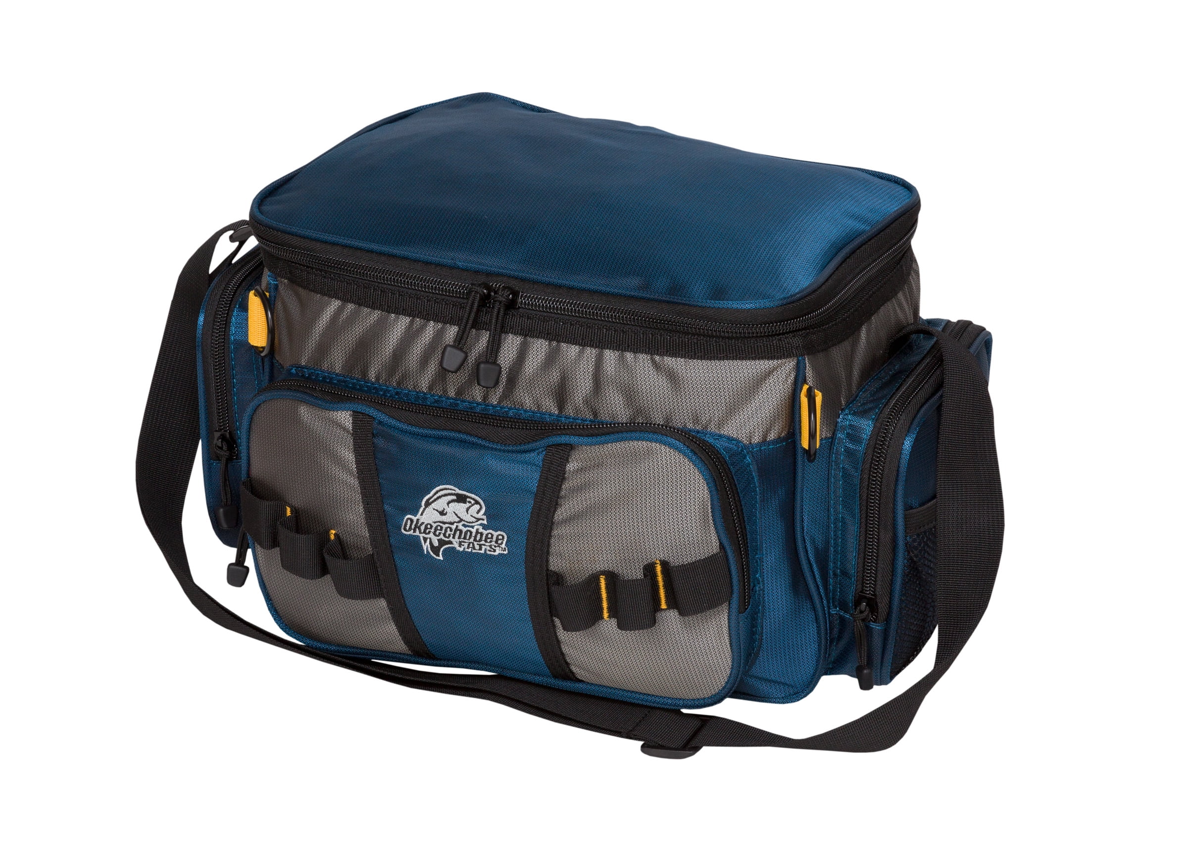 Okeechobee Fats Small Fishing Tackle Bag with 2 Utility Boxes