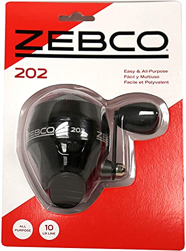Zebco 202 Spincast Reel, Size 30, Right-Hand Retrieve
