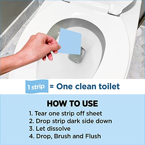 Eco-Friendly Toilet Bowl Cleaner Strips – Non-Toxic & Safe
