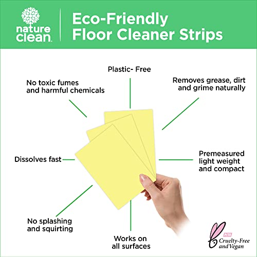 Biodegradable Floor Cleaner Strips - Streak Free Shine