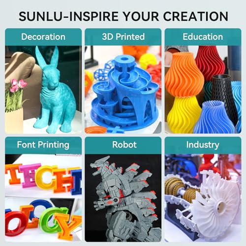 SUNLU Elite PETG Filament 1.75mm - 1kg 3D Printing